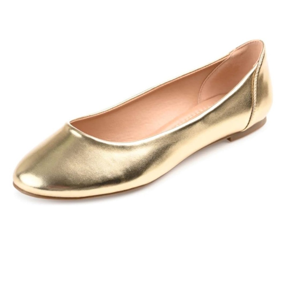Journee Collection Women's Kavn Comfort Insole Slip On Round Toe Ballet Dress